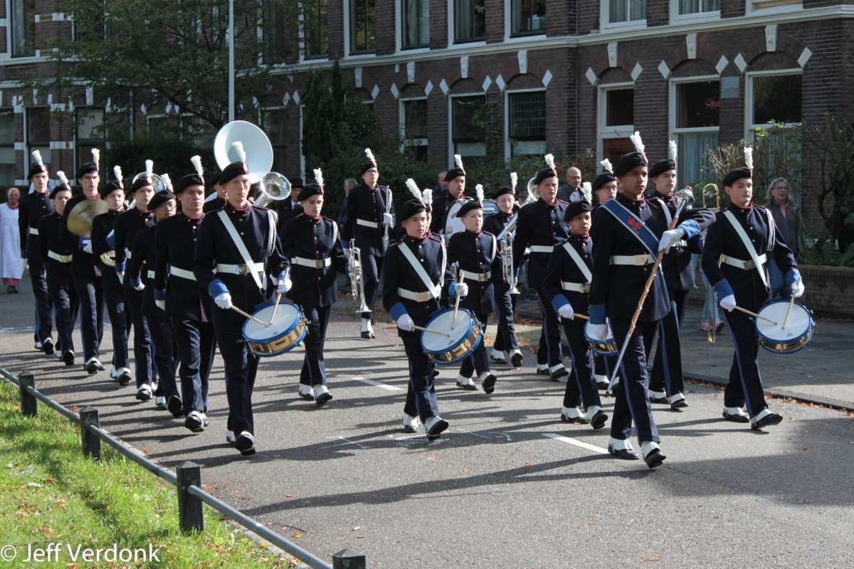2016 - Jong K&G tijdens streefparade in Delft
