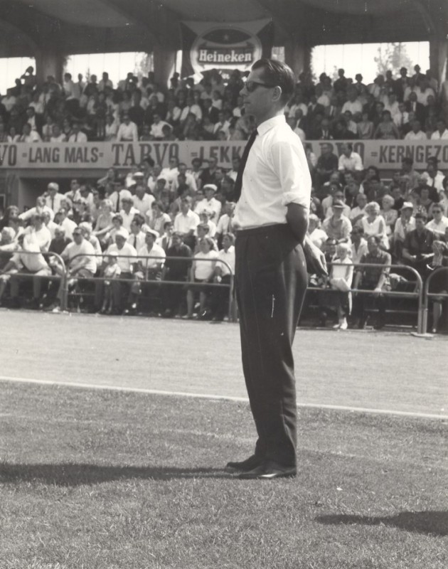 Herman Freijsen tijdens het WMC in 1966