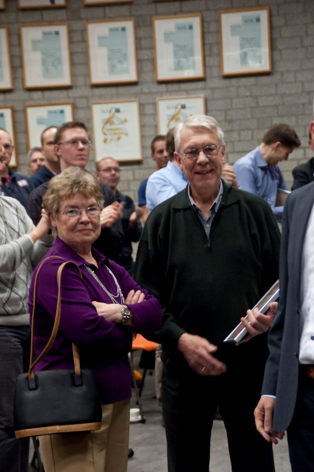 Cees met zijn vrouw Ditje - 60 jaar lid in 2010 Cees met zijn vrouw Ditje - 60 jaar lid in 2010
