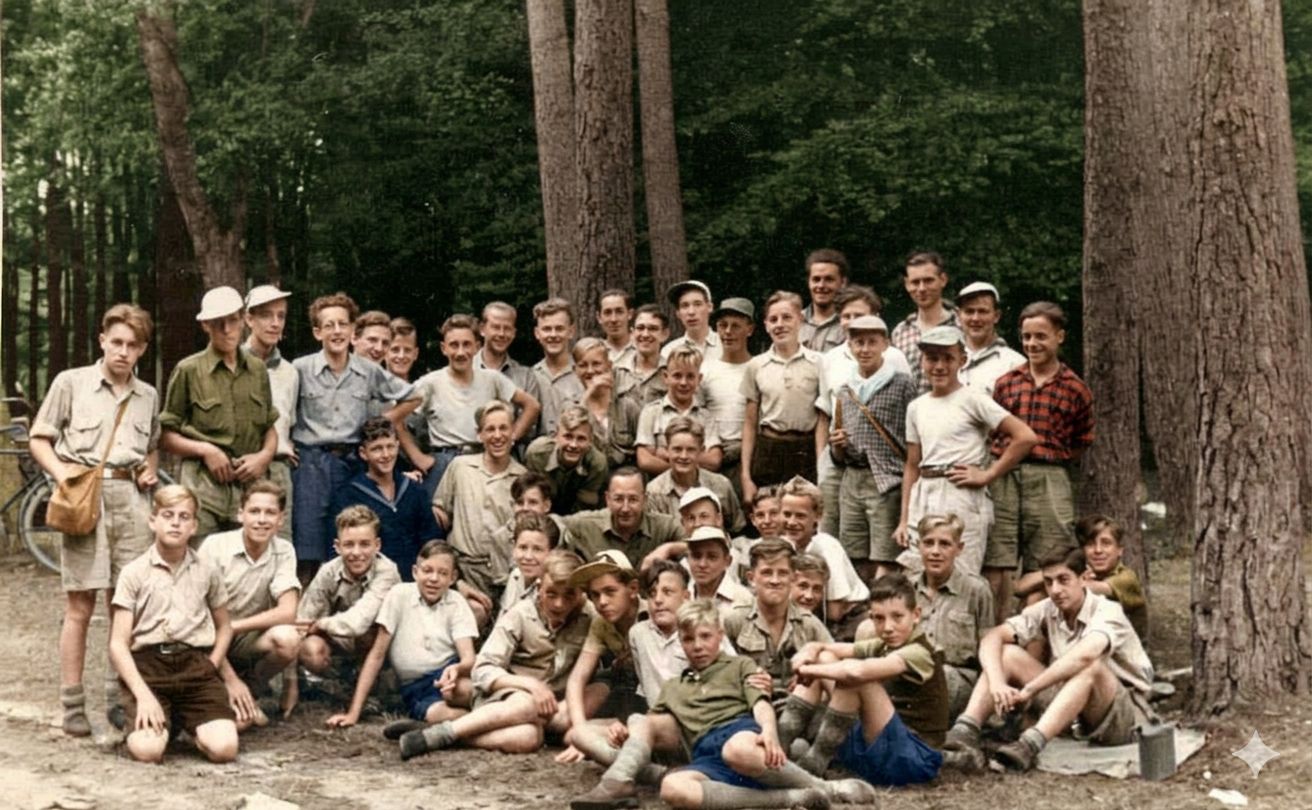 1951 - Hoenderloo, kamp Spelderholt 1951 - Hoenderloo, kamp Spelderholt